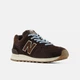 Женские коричневые кроссовки New Balance 574 39 (8) 25 см (W57474P) - изображение 4