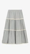 Юбка кэжуал с узором женская GENUA 6359 One Size Джинсовый shop (2000999388354) - изображение 3