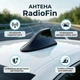 Автомобильная активная антенна «Плавник» RadioFin, черная - изображение 1