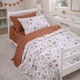 Простынь MirSon Полуторная 150х220 см 17-0913 Wild Friends Ranforce Elite (2200012565605) - изображение 4