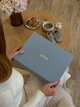 Бокс вагітності SENSE ніжно-блакитний, подарунковий набір для вагітної, memory box вагітності, подарунок майбутній мамі - зображення 9