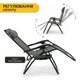 Комфортное кресло-шезлонг LEOBRO Zero Gravity Plaid (LB-ZGC-F1-PLD) - изображение 4