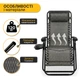 Комфортное кресло-шезлонг LEOBRO Zero Gravity Plaid (LB-ZGC-F1-PLD) - изображение 10