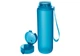Пляшка для води EasyFit AquaFlow 800 мл синя з ремінцем для тренувань (EF-7004-BE) - зображення 3