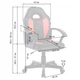 Крісло офісне геймерське Bonro B-043 червоне - изображение 8