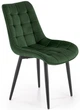 Стілець для кухні та вітальні Halmar K580 Темно-зелений (V-CH-K/580-KR-C.ZIELONY) (5905248136137) - зображення 1