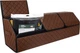 Сумка-органайзер в багажник EVAtech ECO MultiOpen XXL 30x30x90 см Коричнева з коричневою ниткою (EHECMXXLZZBY) - зображення 5