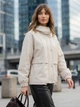 Куртка демисезонная Dressa 76926 размер 50 цвет молочный - изображение 1