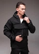 Мужская куртка - анорак Softshell демисезонная черная M 2268 - изображение 3