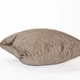 Подушка декоративна 50×70 ТЕП VELOUR шоколадна Chocolate, велюр, м’яка, антиалергенна - зображення 4