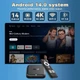 Смарт ТВ приставка Smart TV R69 2/32GB Android 14 с голосовым управлением RK3518 4Core 64bit 2.4G/5G для телевизора - изображение 3