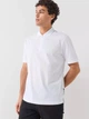 Поло длинное мужское Armani Exchange 363296317 2XL Белое (1159856946) - изображение 1