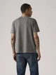 Футболка бавовняна довга чоловіча Levi's 358587913 L Сіра з принтом (1159857451) - зображення 2
