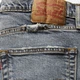 Шорты джинсовые короткие мужские Levi`s 412 974645776 38 Синие (1159857521) - изображение 5