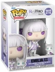 Zestaw Figurek Funko Pop! Emilia with Puck 9.9 / 3.6 cm 86515 (889698865159) - obraz 1