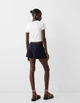 Подростковые шорты для девочки Bershka 164 размер черные 8336019401 - изображение 4