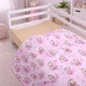 Простынь MirSon Полуторная 150х220 см 17-0923 Tiny Giraffes Pink Бязь (2200012572610) - изображение 3