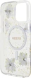 Etui Guess Resin Flowers MagSafe do Apple iPhone 16 Pro Fioletowy (3666339352400) - obraz 3