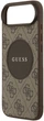 Etui Guess 4G Circle Classic Logo MagSafe do Apple iPhone Air Brązowe (3666339490010) - obraz 2