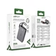 УМБ Acefast fast charging power bank with cable M29 20000mAh |1USB/2Type-C, 22.5W/3A, PD/QC| Black - зображення 8