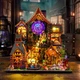 Румбокс магический дом конструктор DIY House ES015-B Magic Forest сборный румбокс с куполом - изображение 2