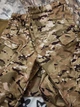 Костюм мультикам размер L утепленный Shark Skin Soft Shell Multicam с водоотталкивающим эфектом - изображение 8