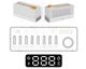 Генератор белого шума со звуками природы 4 в 1 S660pro USB RGB ночник. Bluetooth столбик белый шум на аккумуляторе (10352) - изображение 10