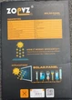 Портативна компактна сонячна панель ZOPVZ ZO-712 12W 6V USB для зарядки телефону та PowerBank для кемпінгу та подорожей - зображення 3