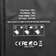 Портативная складная солнечная зарядная панель OUPES 100W 18V монокристаллическая для зарядки электростанций и PowerBank - изображение 6