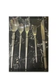 Набір столових приборів на 4 персонb 20 предметів Premium Taableware 5398 з нержавіючої сталі сріблястий з гравійованою поверхнею - зображення 1
