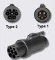 Перехідник Type 2 на Type 1 Адаптер Type 2 на Type 1 - изображение 6