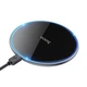 Бездротовий зарядний пристрій для телефонів та навушників HOCO CW6 Pro Easy 15W charging wireless fast charger (6931474755032) Black - зображення 1