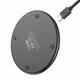 Бездротовий зарядний пристрій для телефонів та навушників HOCO CW6 Pro Easy 15W charging wireless fast charger (6931474755032) Black - зображення 5