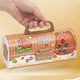 Пенал Капибара Kapibara двухуровневый кодовый замок Коричневый (28638) - изображение 7