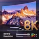 Кабель UGREEN USB-C — DisplayPort 1.4, 2 м, двонаправлений, 8K@60 Гц - зображення 7