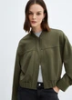 Женская спортивная кофта MANGO хаки L KL0290L - изображение 2