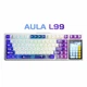 Ігрова Клавіатура AULA L99 Purple-White Бездротова Механічна 2.4G/Bluetooth/USB type-c. З Сенсорним Екраном 3.98 дюйма. Батарея 8000mAh . RGB Підсвічування З Підтримкою HOT-SWAP - зображення 1