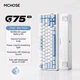 Беспроводная Клавіатура Mchose G75 Pro V2 Blue-White C RGB Подсветка - изображение 5