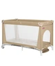 Манеж детский - кроватка для новорожденных 2 в 1 со вторым дном Piccolo+ CRL-18102 Sand Beige 125*65 см CARRELLO бежевый - изображение 3