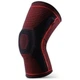 Бандаж на коленный сустав BD AB066. XL/42-44см. Полужесткий. Ребра жесткости. Кольцо-Фиксатор. Черно-Красный. Бандаж колена. Ортез колена. Наколенник ортопедический - изображение 3