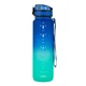 Пляшка для води UZSPACE 3038(Blue-Green) 1000 мл, синьо-зелена - зображення 2