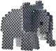 Набір термомозаїки Hama Midi 3D Safari 5699674 (28178032562) - зображення 2