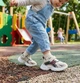 Дитячі кросівки унісекс на гумках та липучках підошва піна Kimboo 24 16.0см беж - изображение 2