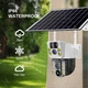 4K Беспроводная камера Solar 4G, двойной объектив, ночное видение V380 Pro CCTV 8MP - изображение 3