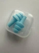 Беруші силіконові бервуха в пластиковому кейсі Silicone Earplugs Sky Blue - изображение 5