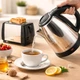 Комплект для кухни A-PLUS электрочайник 2.0 л + тостер Стальной - изображение 2