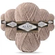 Упаковка Alize Lana Gold, Какао №283, 5шт - 100 г / 240 м, напіввовняна пряжа середньої товщини для в'язання, упаковка 5 мотків - зображення 1