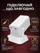 Портативний акумуляторний смарт проєктор Q Ultra HD до 120 дюймів HDMI сумісний OS Android 11 Bluetooth 5.0 WiFi мультимедійний домашній міні кінотеатр для перегляду фільмів і мультфільмів зі смартфона ноутбука компютера з акумулятором 4000 mAh - зображення 4