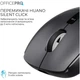 Мышь OfficePro M398B Silent Click Wireless Black [161156] - изображение 6