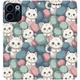 Чохол-книжка BoxFace для Oppo Reno 15 FS Котики Клубочки (71714) - зображення 3